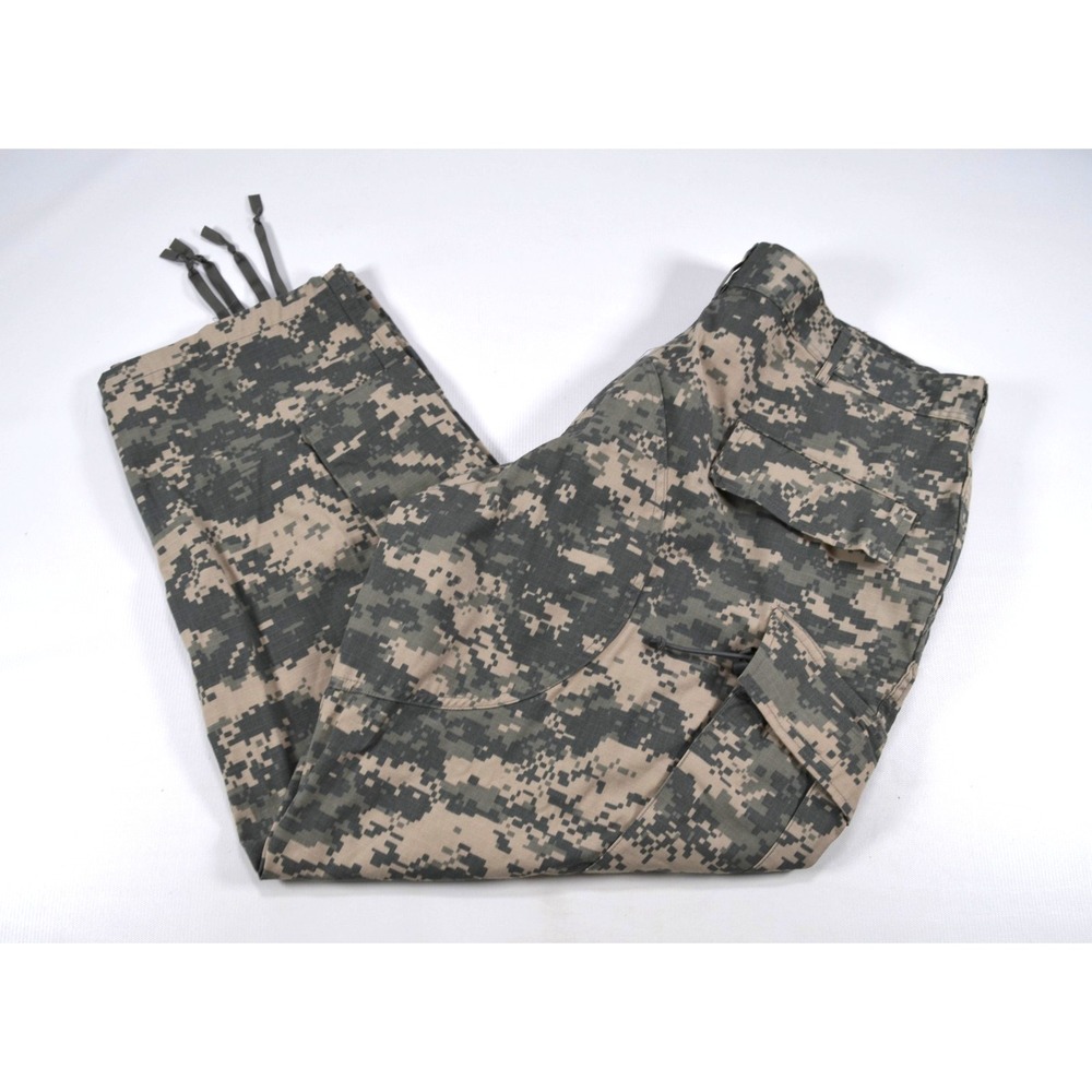 US Army ACU Digital Camouflage‎ Combat Pants Goodwill Indust. Large X-Short 28"